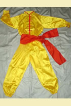 兒童武術練功服連腰帶