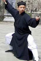 Taoist Long Robe with Open Cuffs (CM)