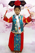 Girl's Qing Dynasty Gege Outfit