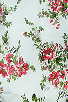 Fabric - Floral Imitation Silk