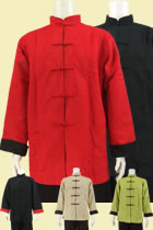 Men's Mandarin Reversible Fluff Jacket (RM)