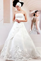 Train-length Wedding Gown (RM)
