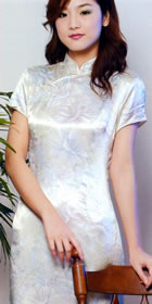 Short-sleeve Mid-length Cheongsam (CM)