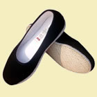 Plain Haiyuan Cloth Shoes (Black)
