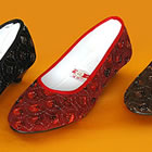 Low Heel Beaded Shoes (Multicolor)