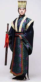 Han Scholar-bureaucrat Court Dress w/ Crown (RM)