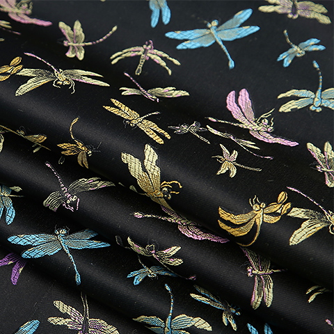 Fabric - Dragonfly Brocade