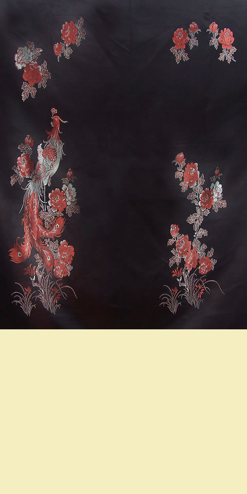 Fabric - Phoenix Silk Brocade (Multicolor)