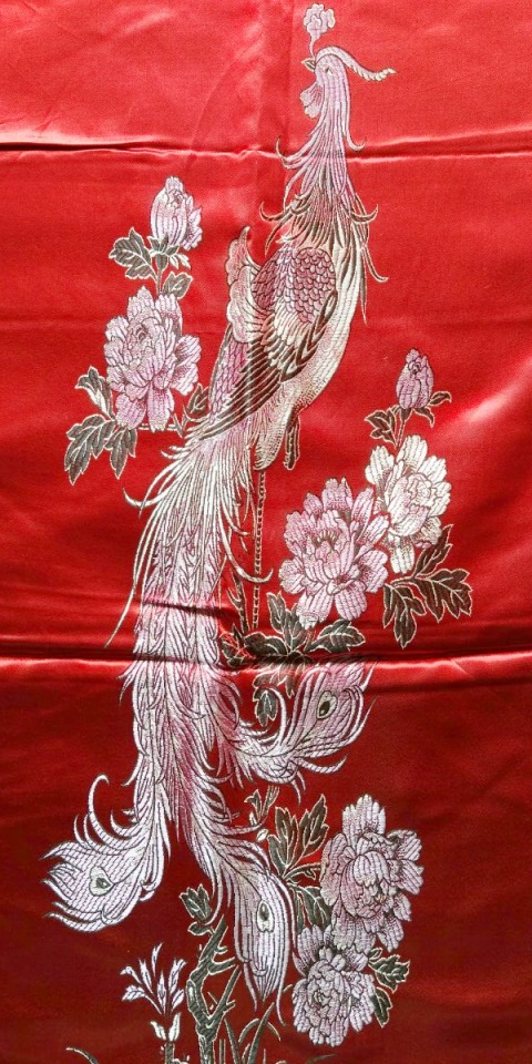 Fabric - Phoenix Silk Brocade (Multicolor)