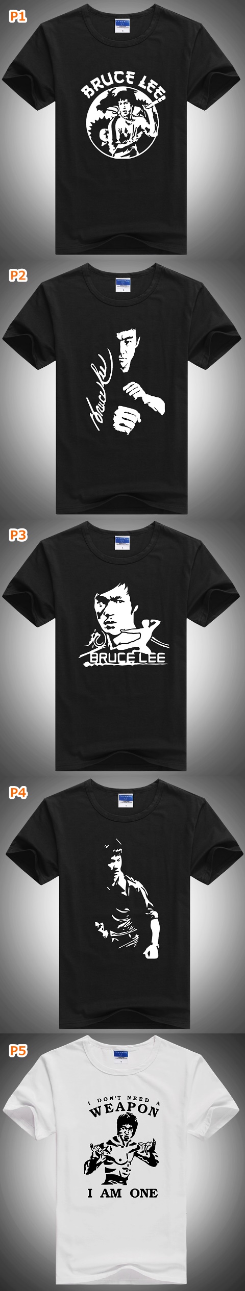 Bruce Lee Cotton T-Shirt (RM)
