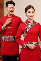 Mandarin Style Restaurant Uniform-Top