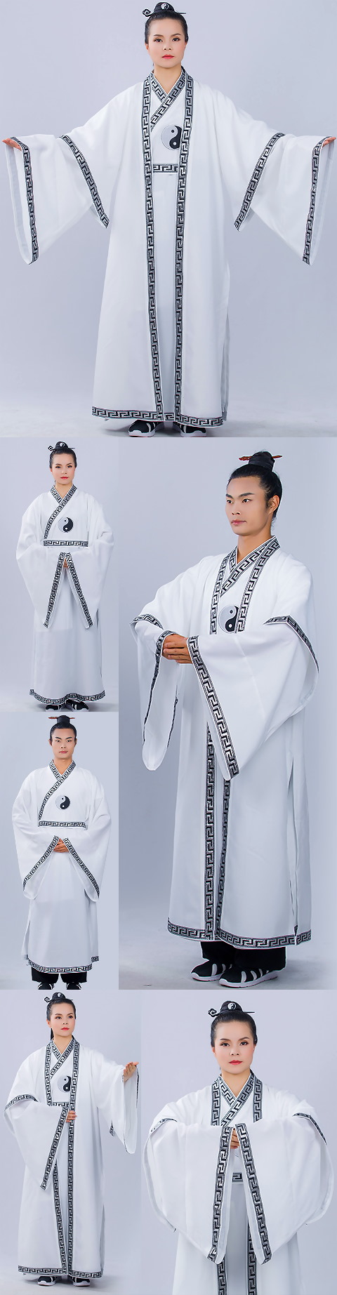 Wudang Taoist Taichi Logo Robe plus Manteau (RM)