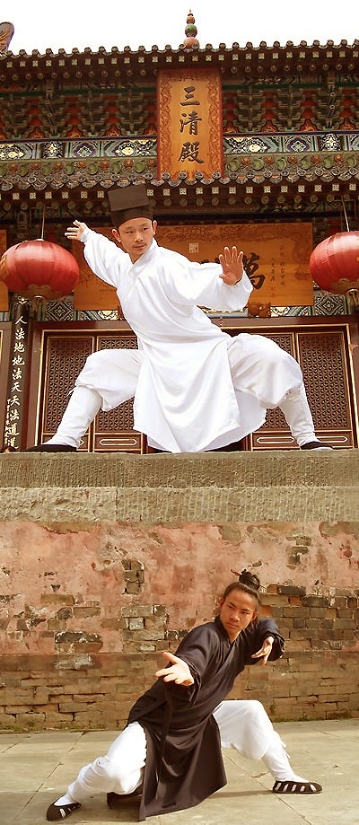 Wudang Taoist Long Robe with Binding Cuffs (CM)