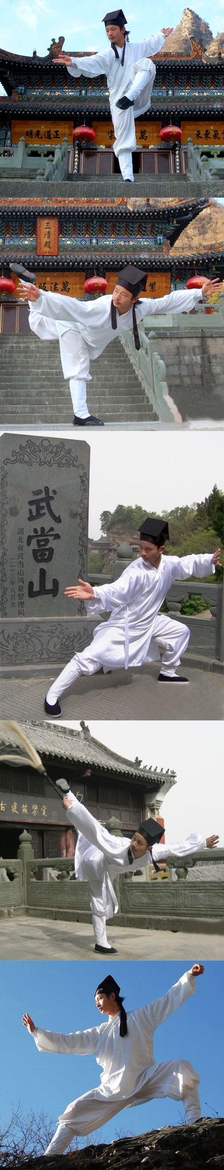 Wudang Taoist Short Robe with Binding Cuffs (CM)