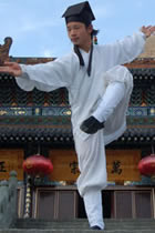 Wudang Taoist Short Robe with Binding Cuffs (CM)