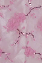 Fabric - See-through Embroidery Gauze (Pink)