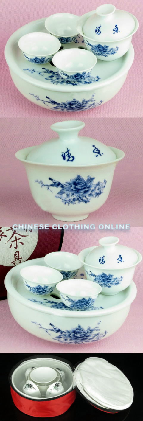 Fine Porcelain Gongfu Tea Set