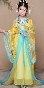 Girl's Little Imperial Concubine Train-length Hanfu (RM)