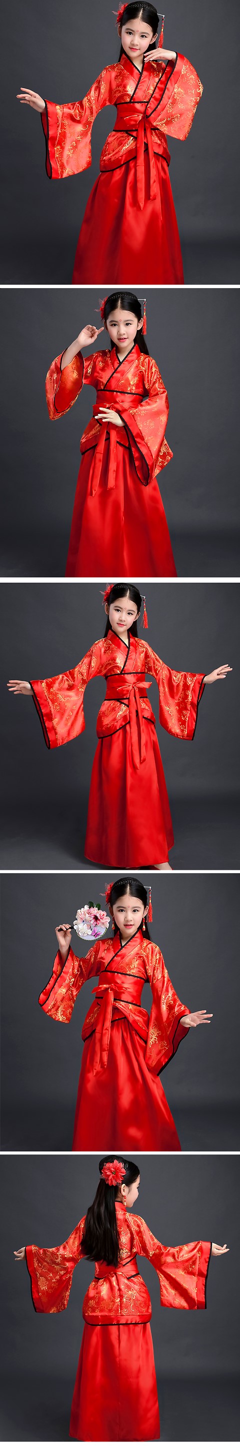 Girl's Han Dynasty Folkwear Hanfu (RM)