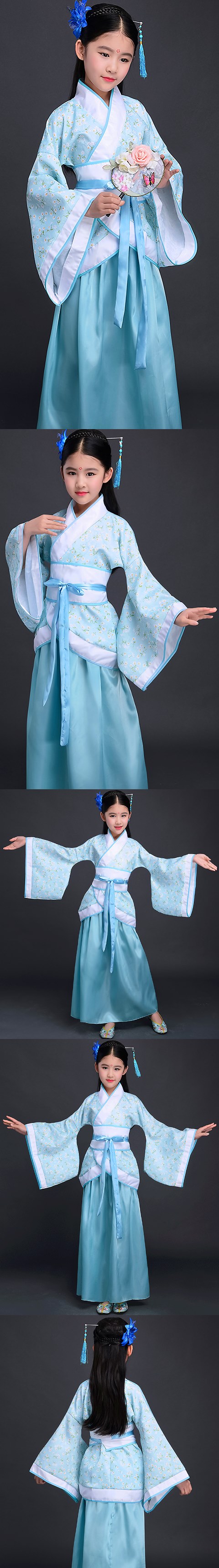 Girl's Han Dynasty Folkwear Hanfu (RM)