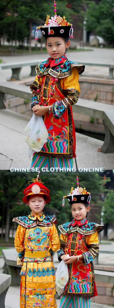 Girl's Qing Dynasty Empress Court Dress (RM)