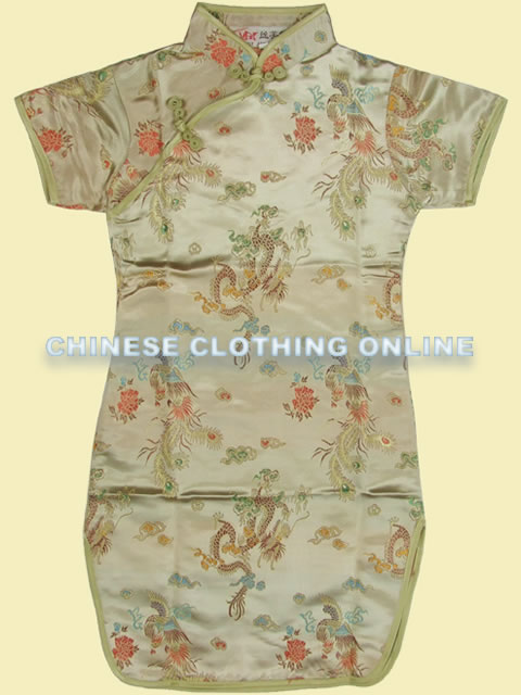 Girl's Dragon & Phoenix Cheongsam Dress (RM)