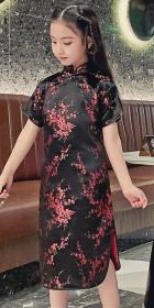 Girl's Plumb Blossoms Cheongsam Dress (RM)