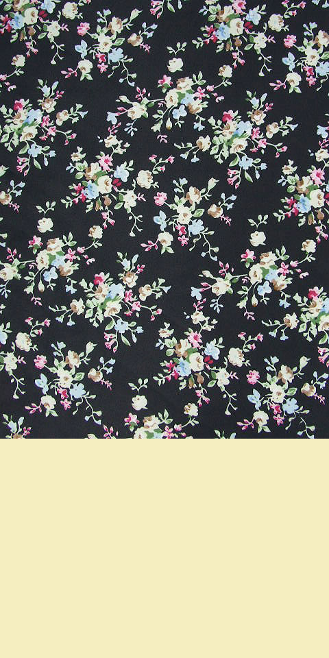 Fabric - Floral Silk (Multicolor)