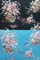Fabric - Imitation Silk (Multicolor)