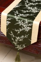 Chinese Ethnic Plum Blossom Embroidery Table Runner (RM)