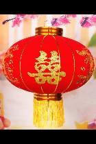 Festive Decoration Red Lantern (1 pair)