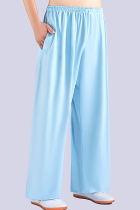 Professional Taichi Kungfu Ice Silk Linen Pants (RM)