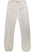 Professional Taichi Kungfu Pants - Korean Silk - White (RM)
