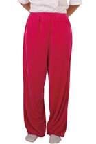 Professional Taichi Kungfu Pants - Velvet - Fuchsia (RM)