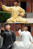Mandarin Collar Binding-cuff Jacquard Kung Fu Jacket / Shirt (CM)