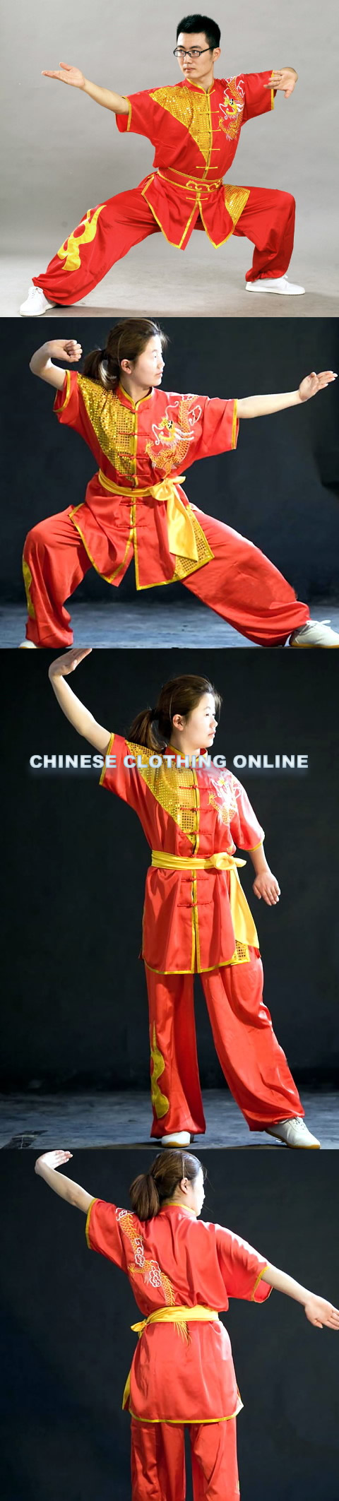 Dragon Embroidery 2-piece Kung Fu / Taichi Suit (RM)