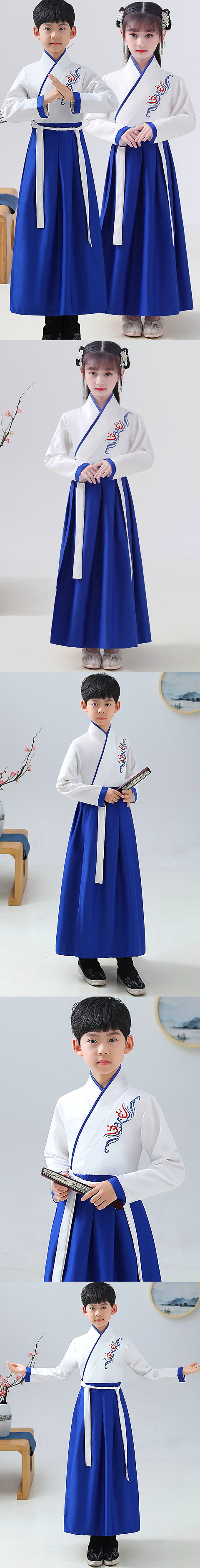 Kid's Han Dynasty Hanfu for Boys and Girls (RM)