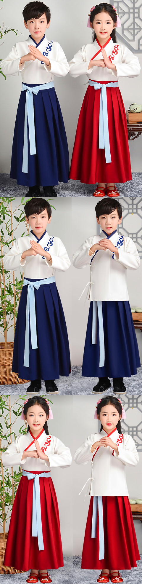 Kid's Han Dynasty Hanfu for Boys and Girls (RM)