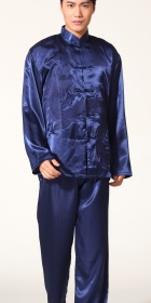 Dragon Embroidery Mandarin Jacquard Suit (RM)
