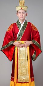 Han Emperor Dress w/ Crown (RM)