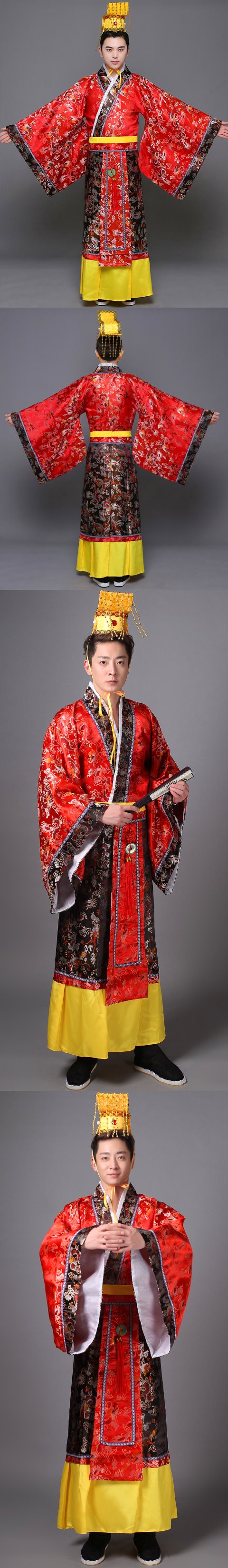 Han Emperor Dress w/ Crown (RM)