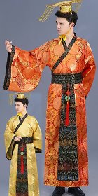 Han Emperor Dress w/ Crown (RM)