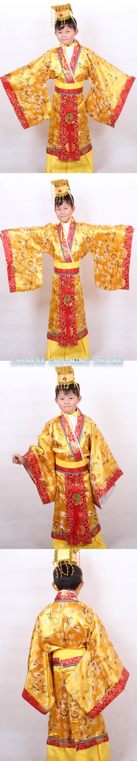 Boy's Han Emperor Dress w/ Crown (RM)