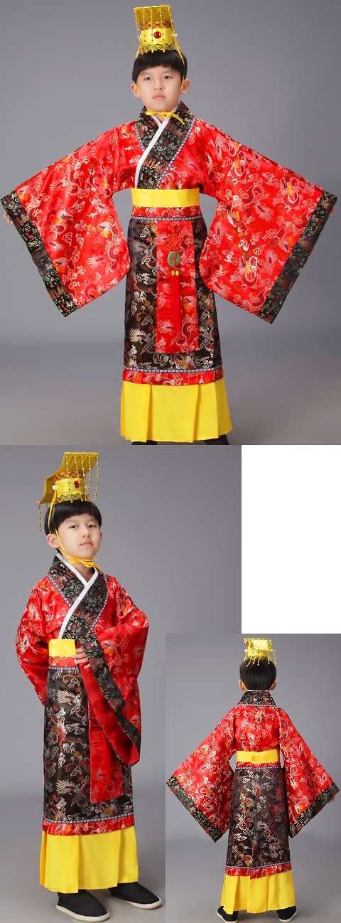 Boy's Han Emperor Dress w/ Crown (RM)