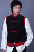 Two-color Mandarin Vest (CM)