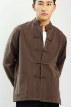 Mandarin Plain Cotton Shirt (RM)