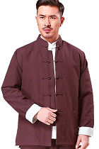 Mandarin Plain Cotton Linen Jacket (RM)