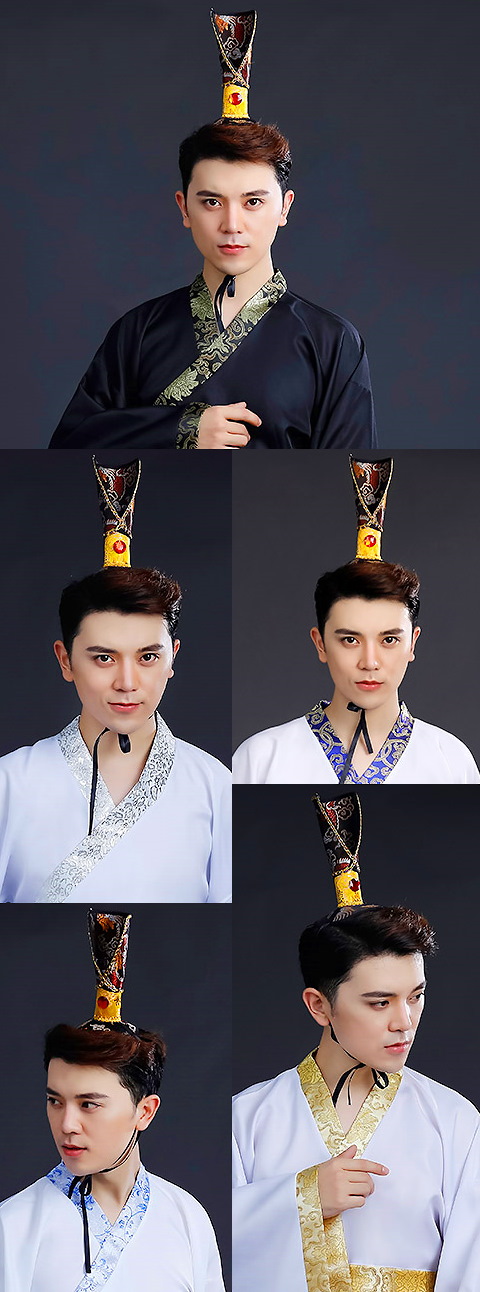 Han-Dynasty Style Coronet w/ Straps (RM)