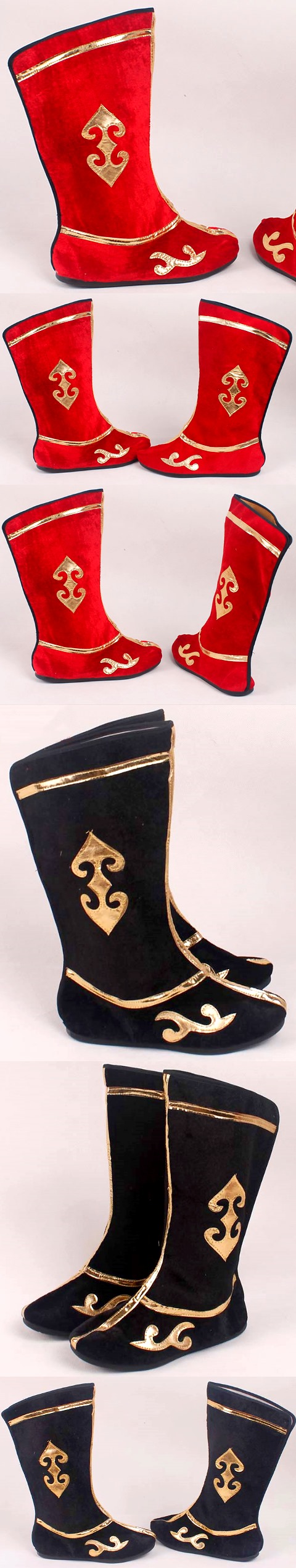 漢式劇臺布靴