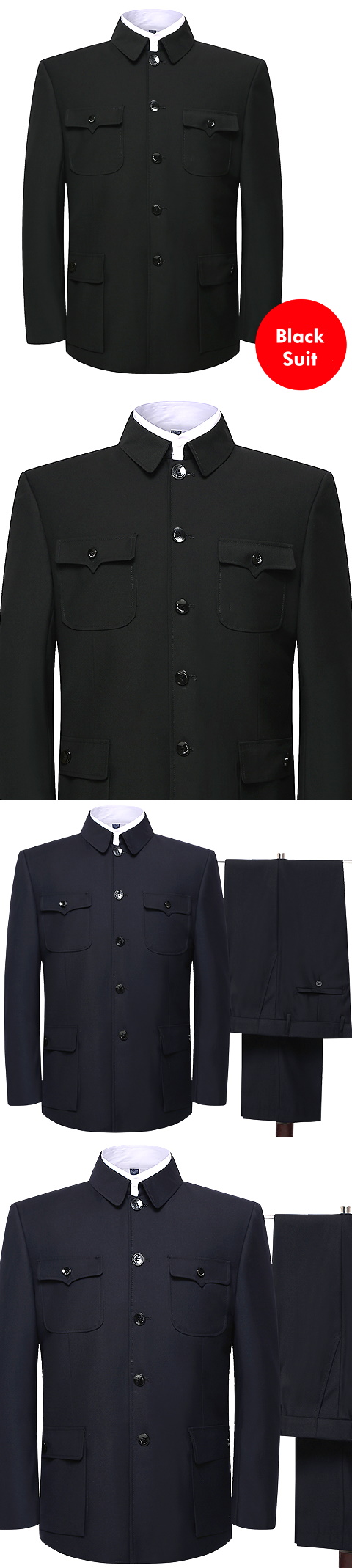 Classic Style Mao Suit (RM)